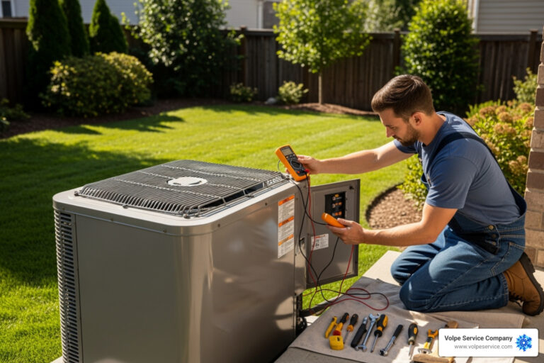 HVAC system troubleshooting