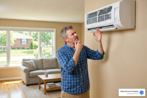 why is my ac blowing warm air